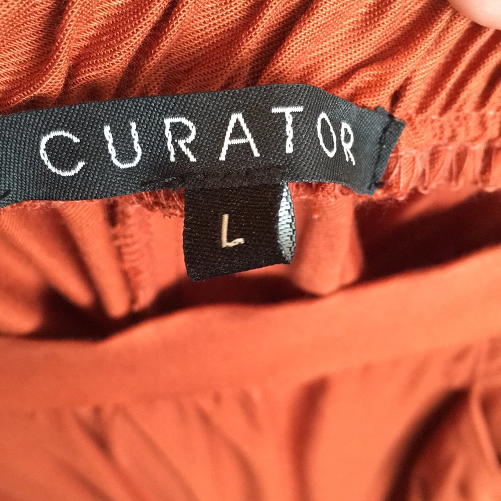 Rust Midi Skirt